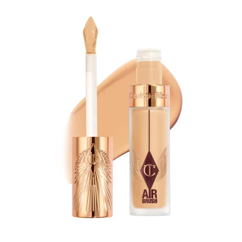 Vista 17 de Charlotte Tilbury AIRbrush Corrector de desenfoque impecable – Corrector para ojeras, manchas y más – Hidratante, cobertura completa con un acabado