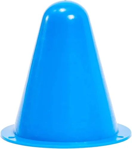 Vista 9 de [Usado] Mini Plastic Cones - Durable Polyethylene & Soccer Training Equipment - Classroom Activities & PE Supplies for Elementary - Dance Practice &
