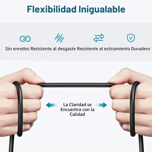 Vista 6 de InnoGear XLR - Cables de micrófono, 6 pies, paquete de 2 cables de cobre sin oxígeno macho a hembra de 3 pines, cable de micrófono XLR equilibrado