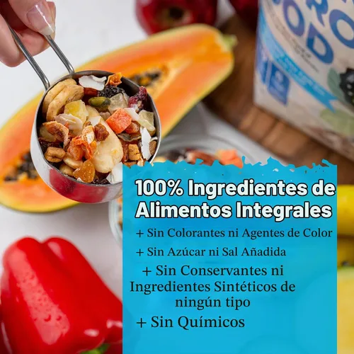 Vista 5 de Dr. Harvey's Mezcla de loros exóticos, mezcla sin semillas de alimentos naturales para loros grandes