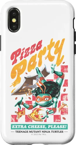 Vista 5 de Teenage Mutant Ninja Turtles: Mutant Mayhem Mikey Pizza - Funda para iPhone 17