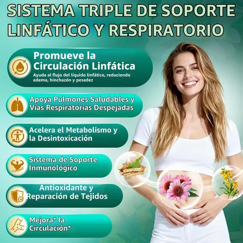 Vista 2 de Cápsulas de los suplementos del drenaje linfático 27-en-1, desintoxicación