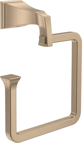 Vista 9 de Delta Dryden 75146-SS - Toallero de mano (1 unidad) de acero inoxidable brillante para toalla de baño para pared de baño, toallero cuadrado