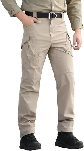 Vista 2 de ReFire Gear Pantalones tácticos de secado rápido para hombre, ligeros de verano, para exteriores, senderismo, cargo