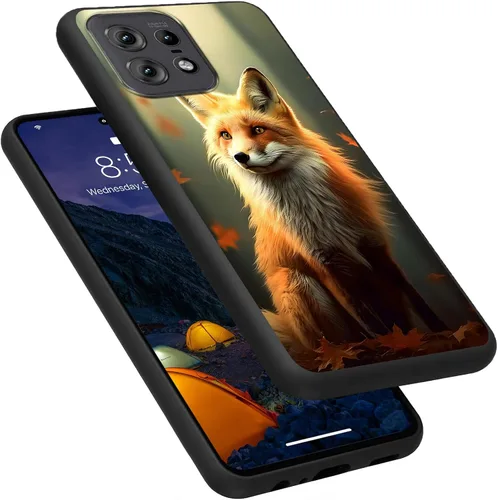 Vista 110 de Funda para Motorola Moto G Play 4G 2024, delgada y ligera, de silicona de TPU suave, color negro, ultrafina, para Motorola Moto G Play 4G 2024, Art
