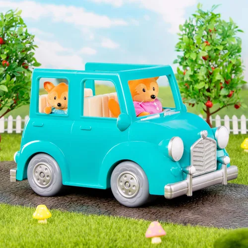 Vista 11 de Li'l Woodzee z Breezy - Coche de juguete para figuras con maleta, vehículos