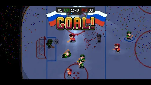 Vista 7 de Super Blood Hockey (Retro Edition) - For Nintendo Switch