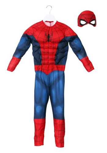 Vista 7 de Disfraz de Spider-Man de Marvel para niños pequeños Multicolor