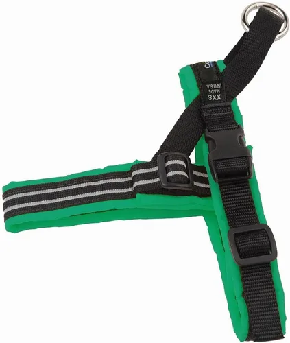 Vista 22 de Arnés de deportes ComfortFlex de PetPDC, Berry American made, designed, cut, assembled, and sewn in the USA, padded reflective harness, integrated