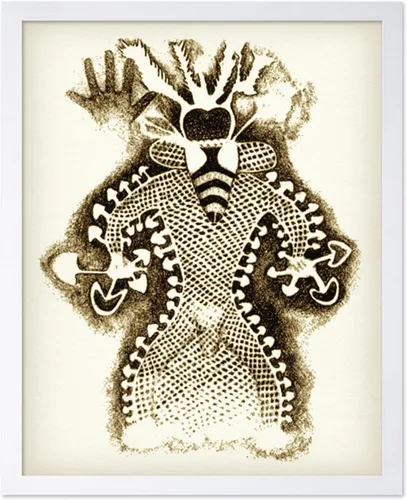 Vista 44 de Poster Master Póster astrológico clásico, impresión de ciencia vintage, regalo para artistas, amigos, el antiguo zodiaco de Egipto, rueda