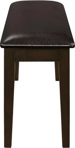 Vista 13 de Coaster Home Furnishings - Guillen - Madera - Juego de comedor rectangular de 5 piezas - Sillas laterales sin brazos, juego de comedor