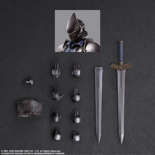 Vista 10 de Figura de acción de Final Fantasy VII Remake: Roche Play Arts Kai