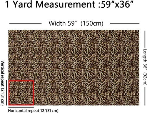 Vista 98 de Tela con Estampado de Leopardo por Yarda, Tela de Tapicería de Guepardo Africano Vida Silvestre para Sillas Sofá, Tela Impermeable de Piel de Animal