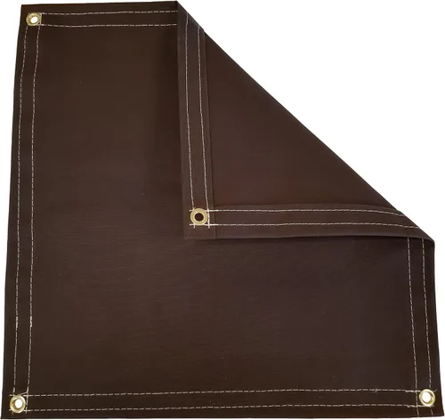 Vista 6 de Lona de poliéster Black Workhorse de 4 pies x 5 pies - 14.5 Oz.