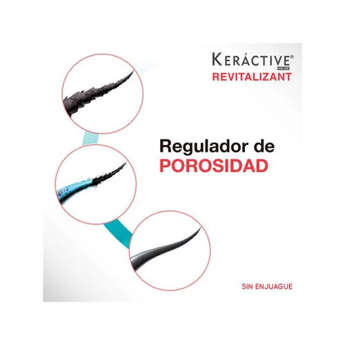 Vista 3 de NUTRAPEL keractive Revitalizant 10.1 fl oz Tratamiento capilar que repara daños de la cutícula y da vida al cabello