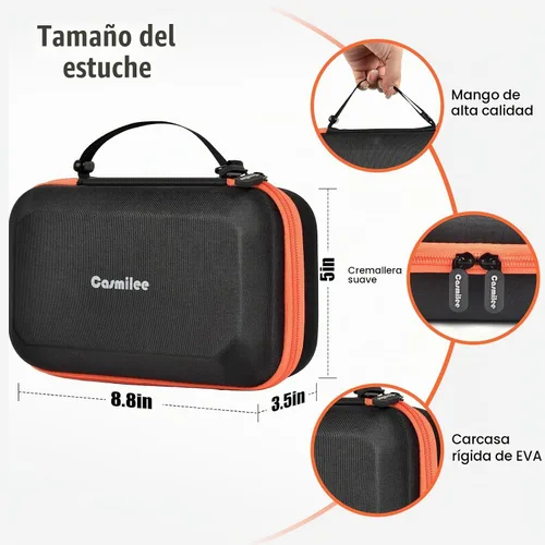 Vista 6 de Casmilee Estuche buscador de disyuntores para Klein ET310/RT250 Negro y anaranjado