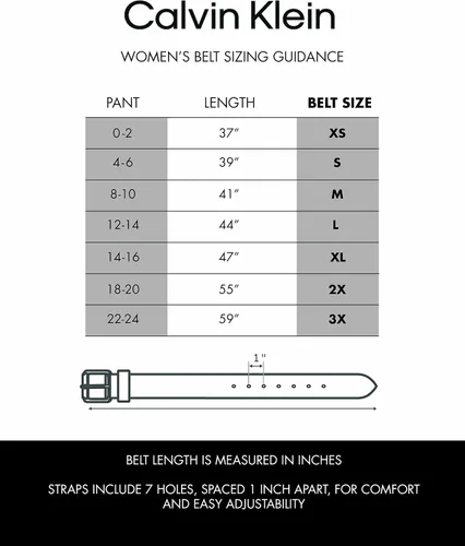 Vista 6 de Calvin Klein Womens Reversible Belt