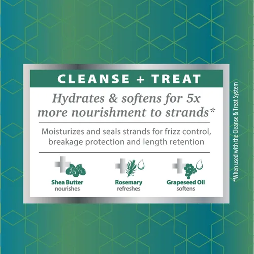 Vista 5 de Dr.Miracle's Strong & Healthy Length Retention Leave In Cream. Contiene manteca de karité, romero y aceite de semilla de uva 12 onzas