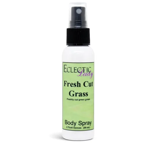 Vista 11 de Eclectic Lady Spray corporal de hierba recién cortada, 8 onzas, niebla corporal