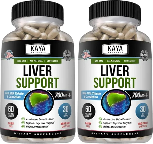 Vista 13 de Kaya Naturals Liver Cleanse Detox & Repair - Suplemento de cardo mariano - Desintoxicación hepática para mujeres y hombres - Extracto de alcachofa