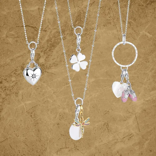 Vista 5 de Thomas Sabo Letra "J encanto, plata de ley