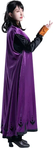 Vista 7 de Disney Frozen 2 Deluxe - Disfraz de Anna para mujer Multi