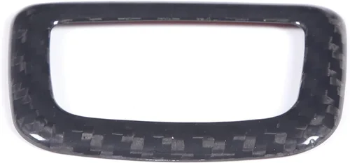 Vista 6 de Sekhyna Cubierta de botón del interruptor del maletero compatible con Corvette C8 Stingray 2020 2021 2022 2023 fibra de carbono real / ABS 1 pieza