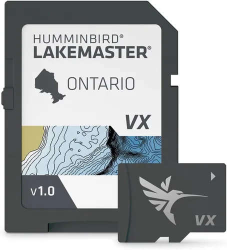 Vista 4 de Humminbird LakeMaster Map SD Card for Fish Finders