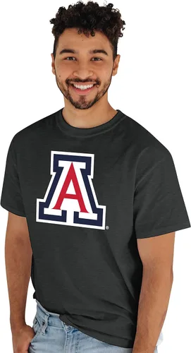 Vista 32 de Blue 84 Camiseta NCAA para hombre, icono de color del