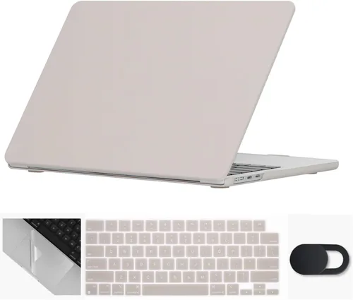 Vista 25 de Se7enline Funda compatible con MacBook Neo de 13 pulgadas, modelo A3404 2026, carcasa dura, cubierta de teclado, cubierta de cámara web, protector