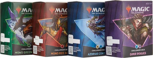 Vista 3 de Magic The Gathering Surtido de mazos Challenger 2021 8 Mazos 2 de cada uno