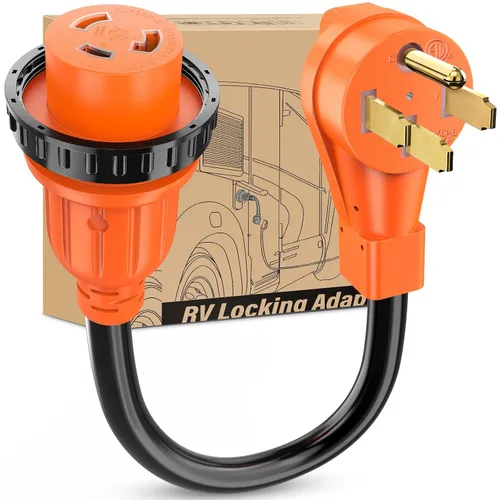 Vista 15 de Nilight Cable adaptador de secadora de 30 amperios a 30 amperios calibre 10 10-30P a 14-30R con cable de tierra