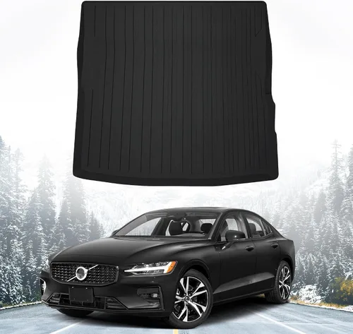 Vista 2 de Forro de carga prémium para Volvo S60 B5 Sedan 2019-2025 - 100% de protección, alfombrilla de maletero de automóvil de ajuste personalizado