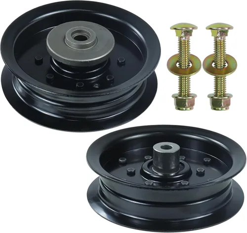 Vista 12 de Paquete de 2 poleas tensoras 197379 que reemplazan a Craftsman 197379, polea tensora Husqvarna 532197379, 196106, 197379, 532196106 Husqvarna