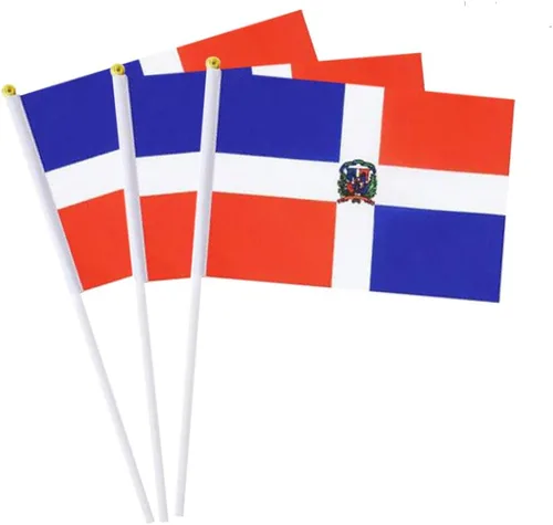 Vista 29 de Bandera de Bélgica, pequeña bandera de Bélgica en palo, ideal para fiestas, desfiles, eventos deportivos, decoraciones de festivales patrióticos