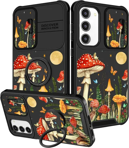 Vista 96 de Funermei para Samsung Galaxy Z Flip 4 Funda - Funda de Teléfono Bonita para Mujeres y Niñas con Mariposas Bonita Estética Femenina Diseño