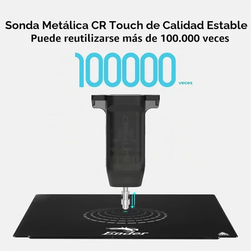 Vista 5 de Kit oficial de nivelación automática Creality CR Touch, kit de sensor de nivelación automática de cama para impresoras 3D para Ender 3/Ender 3 Kit