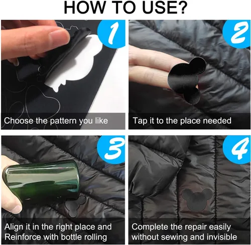 Vista 2 de Self-Adhesive Repair Patching Kit