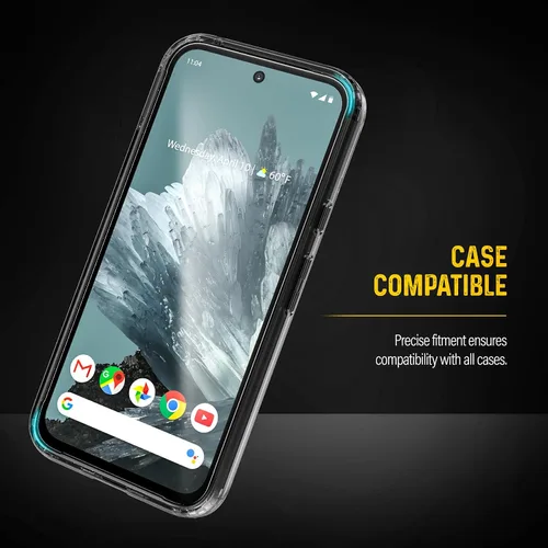 Vista 5 de Protector de pantalla de vidrio templado para Google Pixel 10 Pro XL (6.8 pulgadas) con aplicador de fácil instalación (paquete de 2)