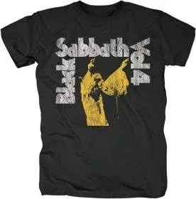 Vista 2 de Black Sabbath 'Vol. 4' Camiseta negra, Carbón