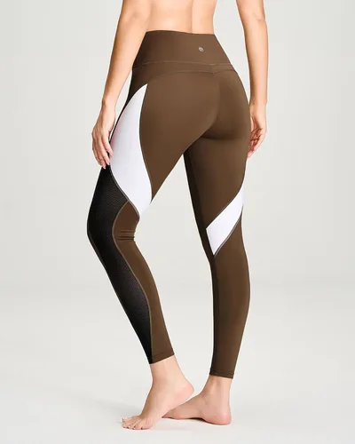 Vista 34 de Malla Queenieke 8030 de yoga, para correr, leggings con color combinado, para mujer