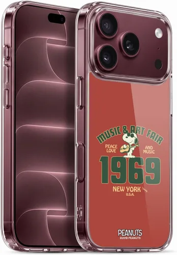 Vista 171 de Head Case Designs Funda de gel suave con licencia oficial de Peanuts Freak Flag Fly Woodstock 50th compatible con Apple iPhone 7 Plus/iPhone 8 Plus