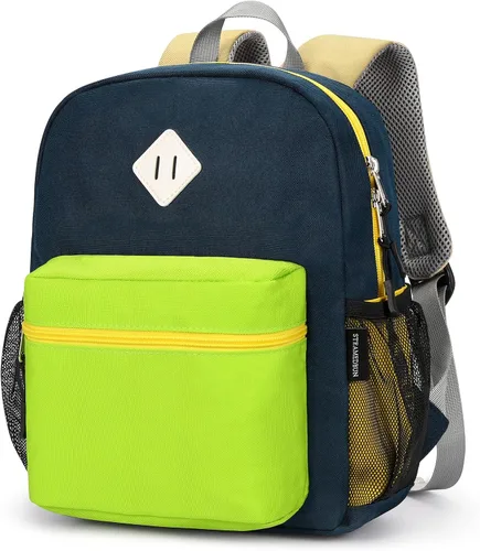 Vista 12 de Mochila para niños pequeños STEAMEDBUN para niños y niñas, mochila escolar para niños pequeños, Negro, 15 pulg., pequeña, Classic