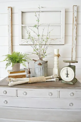 Vista 4 de Briful Pequeñas plantas falsas en maceta, decoración artificial de helechos Boston de plástico, plantas de imitación en macetas para el hogar, sala