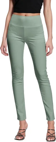 Vista 35 de Hybrid & Company Pantalón súper cómodo elástico con cintura elástica completa, estilo pull-on, de sarga Millennium Negro