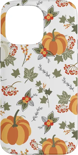 Vista 20 de Fall Leaves Autumn Pumpkin Pattern Autumn Vibes Color Case for iPhone 17