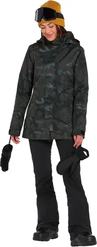 Vista 4 de Volcom Westland - Chaqueta con capucha de invierno para snowboard y esquí, PARENT