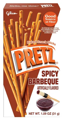 Vista 3 de Glico Pretz Picante Barbacoa 1.09 oz (Paquete de 10)