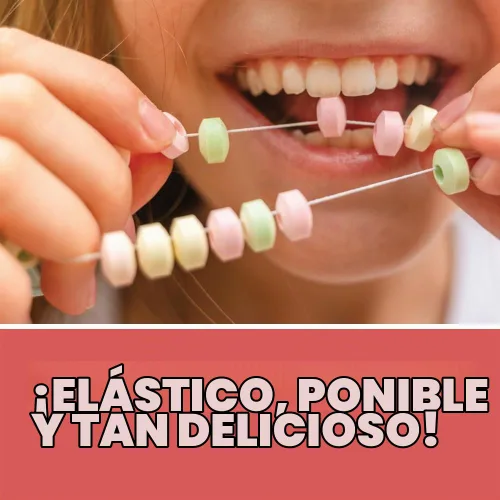 Vista 5 de 50 pulseras de dulces envueltas individualmente, recuerdos de fiesta