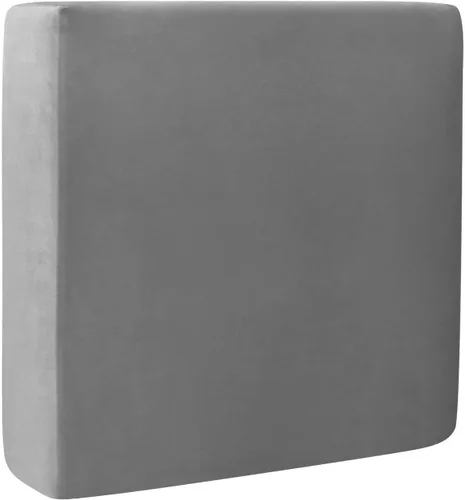Vista 14 de Fundas de cojín de terciopelo para sofá, funda elástica para cojín de sofá suave, protector de muebles extraíble y lavable para sala de estar, Negro